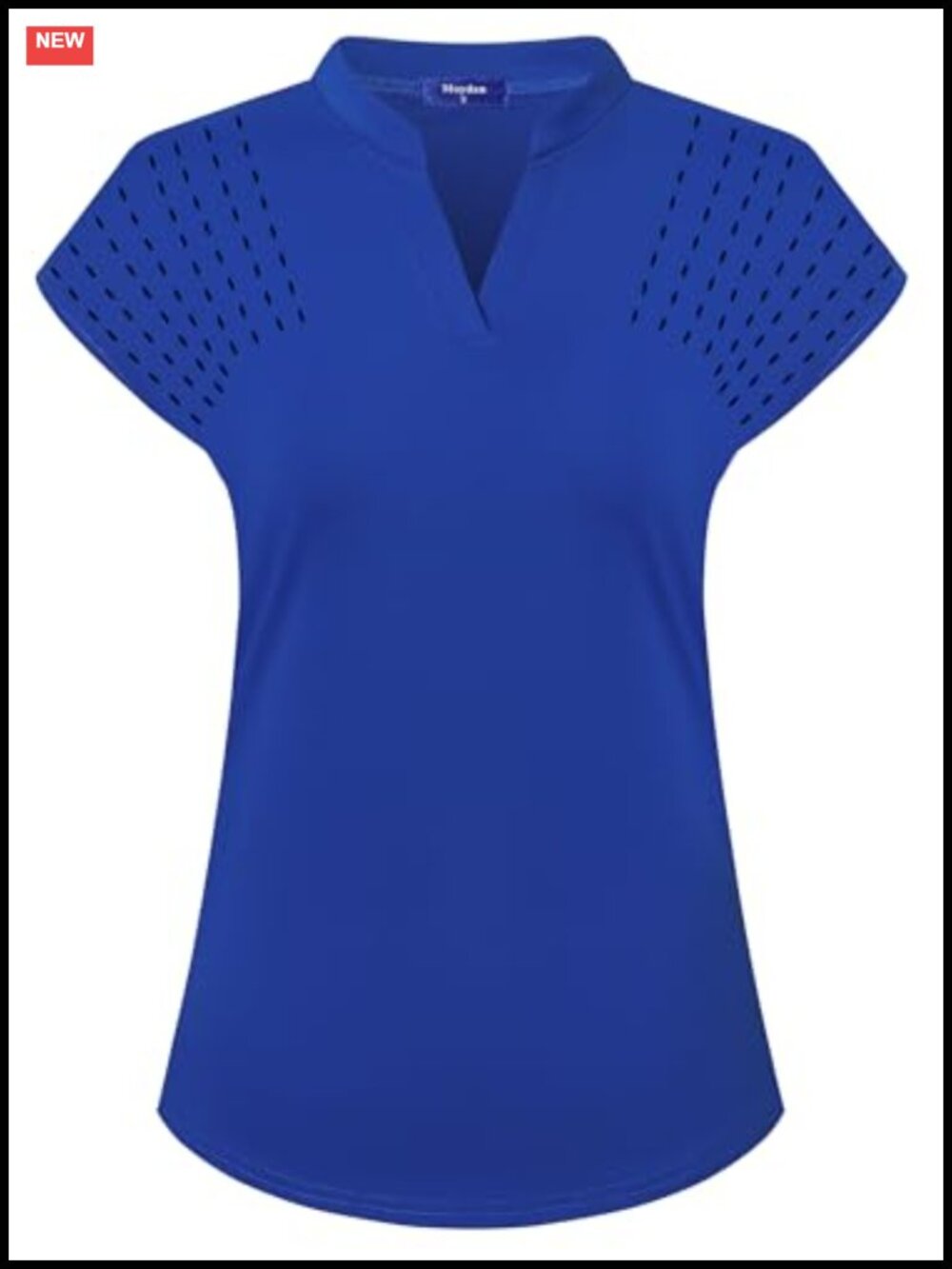Women's Golf Polo Shirts V Neck Tennis Tops Short Sleeve Athletic Shirt